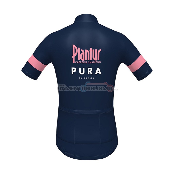 Abbigliamento Ciclismo Plantur Manica Corta 2022 Pura Scuro Blu